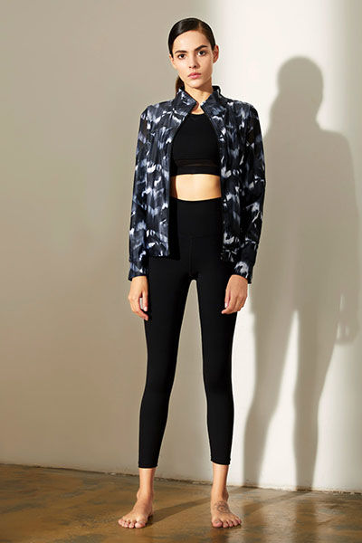 JL17581 兰韵外套+JL17510 深蓝裤子