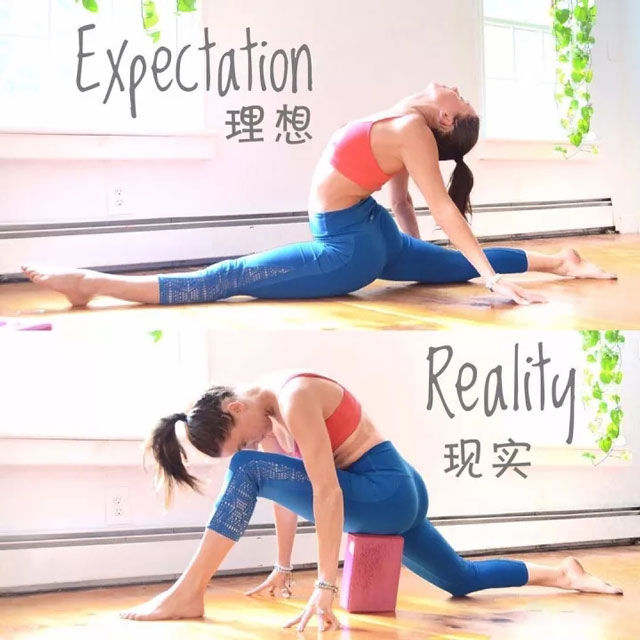 一位瑜伽老鸟亲自演绎瑜伽老鸟和菜鸟的区别1