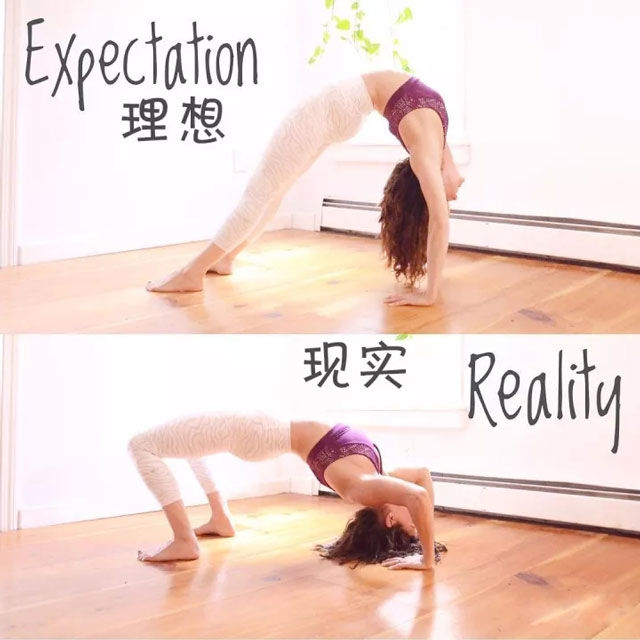 一位瑜伽老鸟亲自演绎瑜伽老鸟和菜鸟的区别2