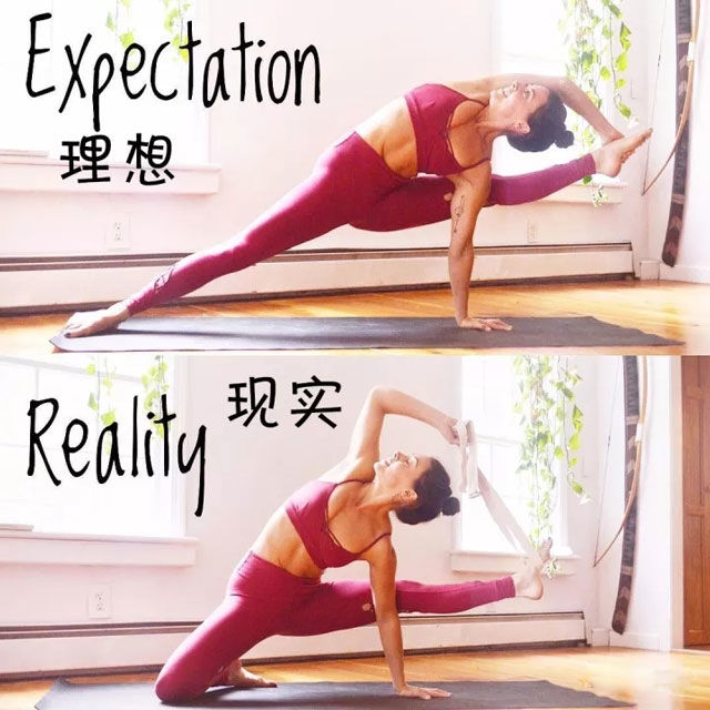 一位瑜伽老鸟亲自演绎瑜伽老鸟和菜鸟的区别6