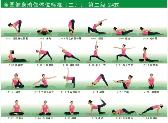 瑜伽体式大全 专业级瑜伽108式体位标准图6